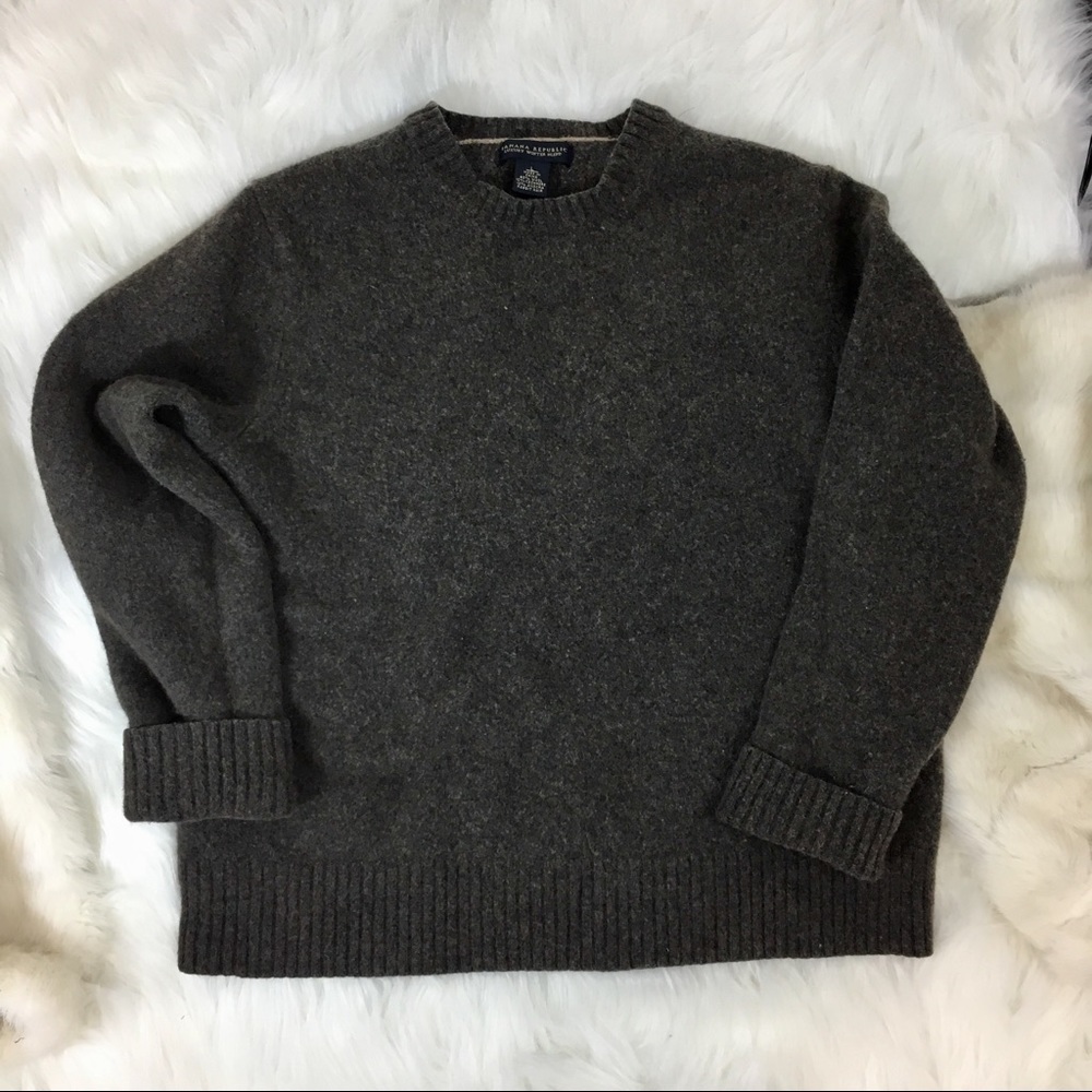 Banana Republic Brown Luxury Winter Blend Sweater